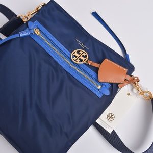 Tory Burch - Perry Nylon Color-Block Swingpack